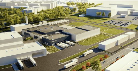 Granulateur / magasin usine